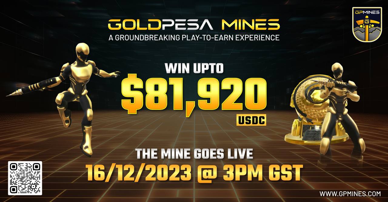 Khám Phá Goldpesa Mines: Nền Tảng Game Defi Và Blockchain Tài Chính – Cơ Hội Kiếm Đến 81.920$ Với Vốn Từ 10$